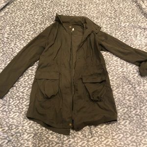 GREEN MOSSIMO COAT